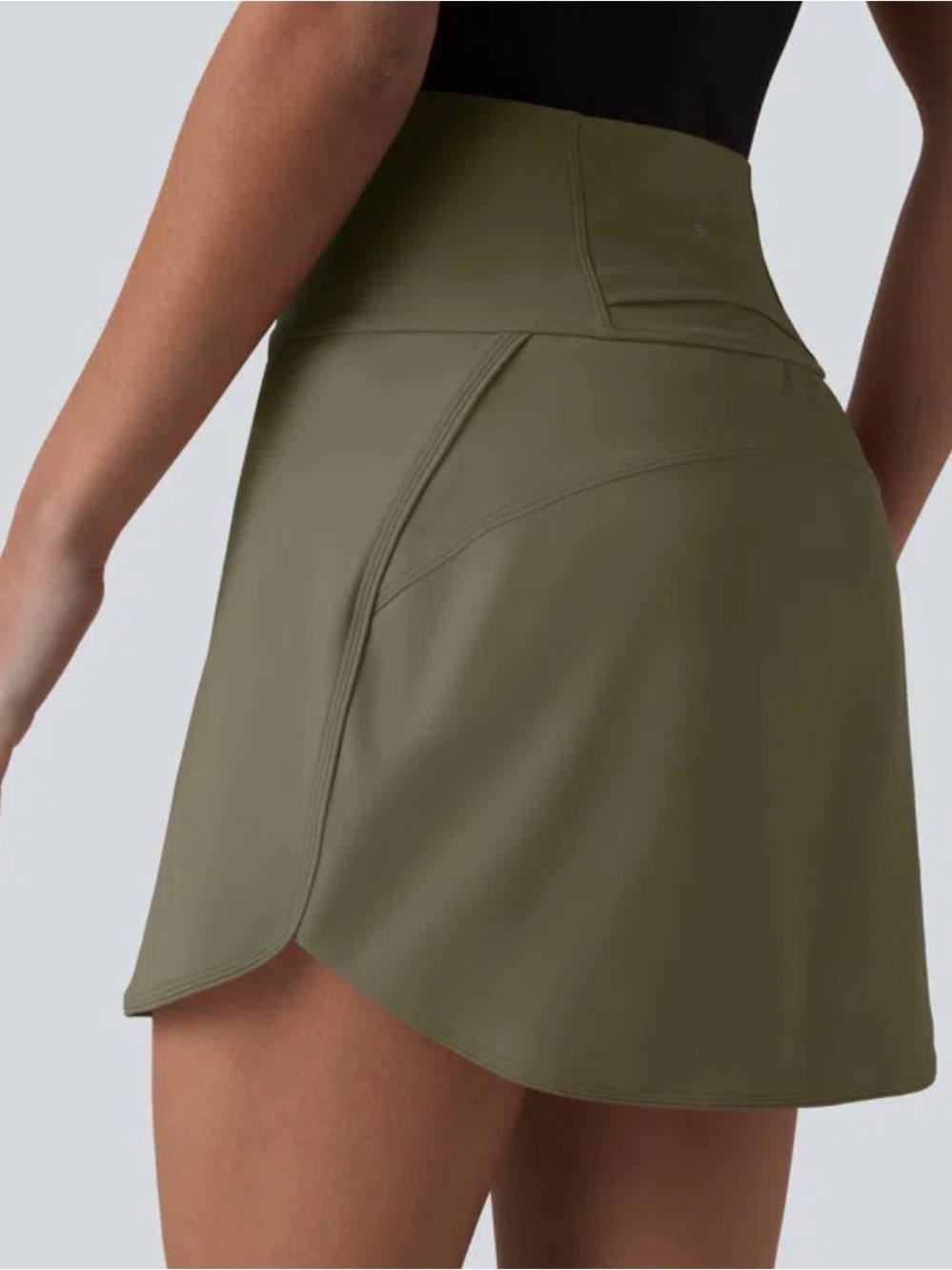 SoftlyZero™ Airy Super High-Waist Tummy Control Curved Hem 2-in-1 Skort NWT